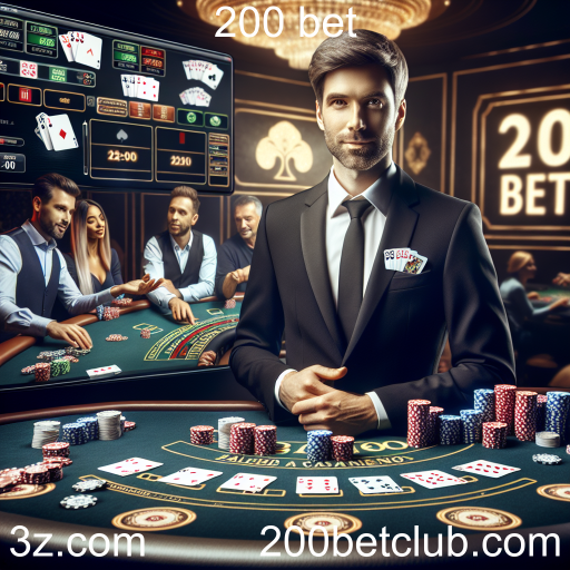 Experiência Imersiva no Cassino Ao Vivo do 200 Bet