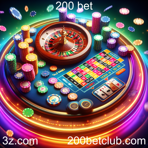 A Emoção das Mesas no 200 Bet